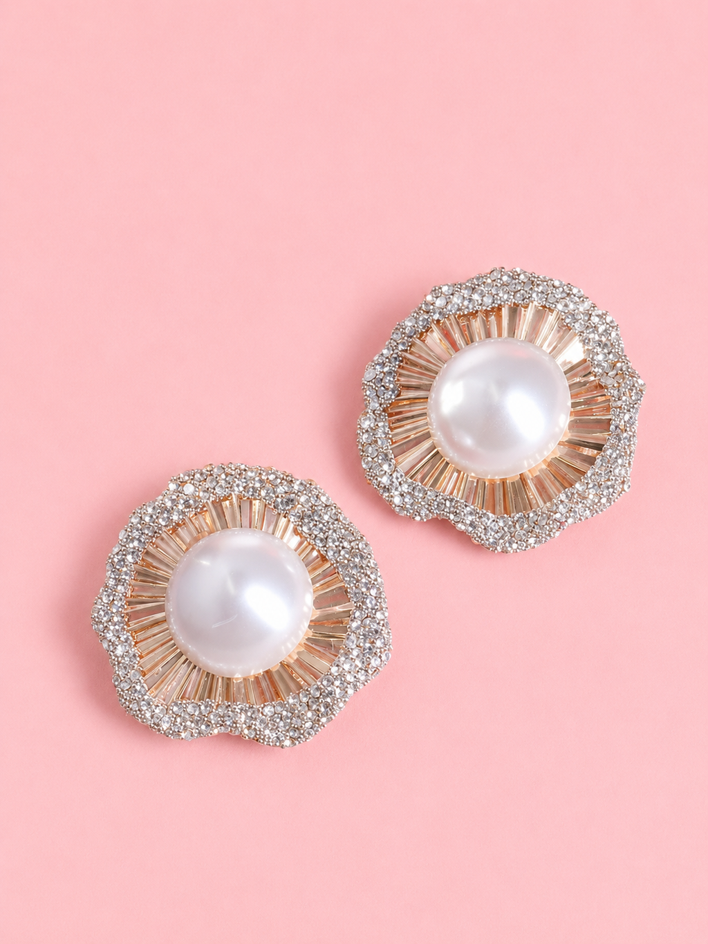 Celeste Pearl Statement Earrings