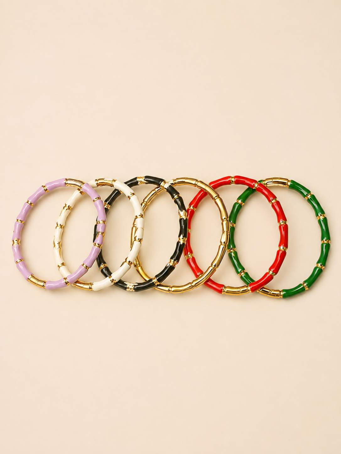 Bamboo-Style Kada Bracelet