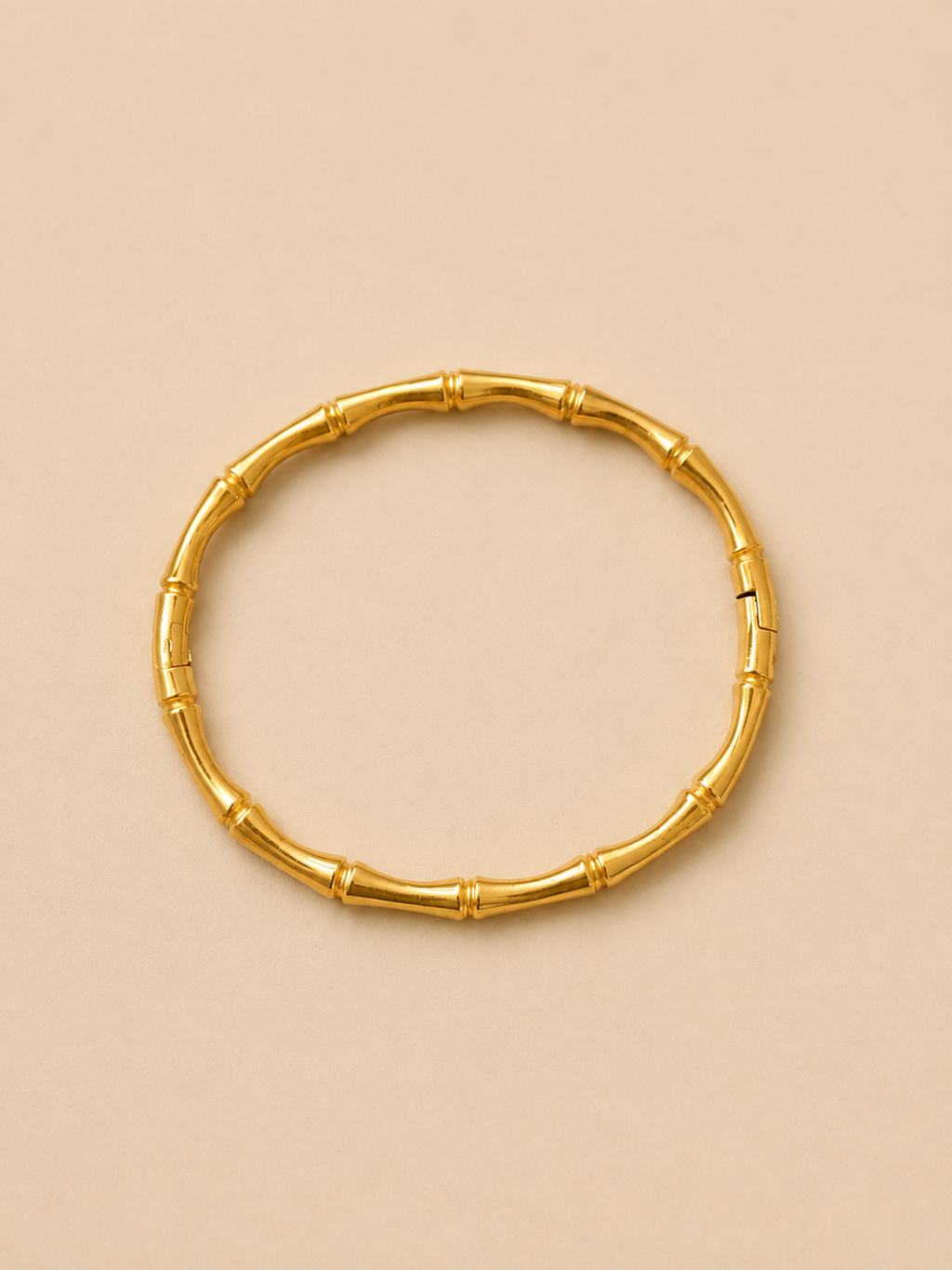 Bamboo-Style Kada Bracelet