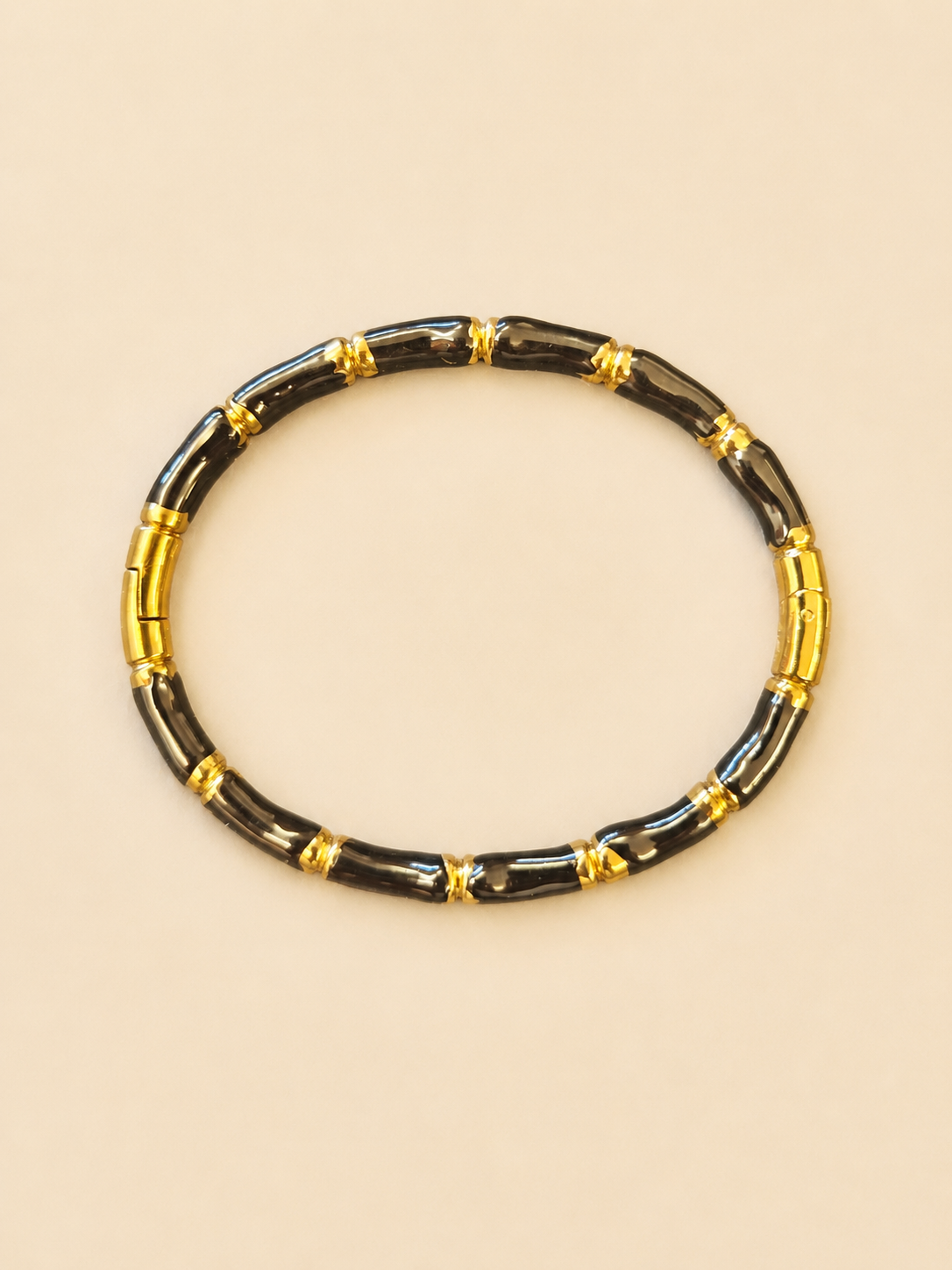 Bamboo-Style Kada Bracelet