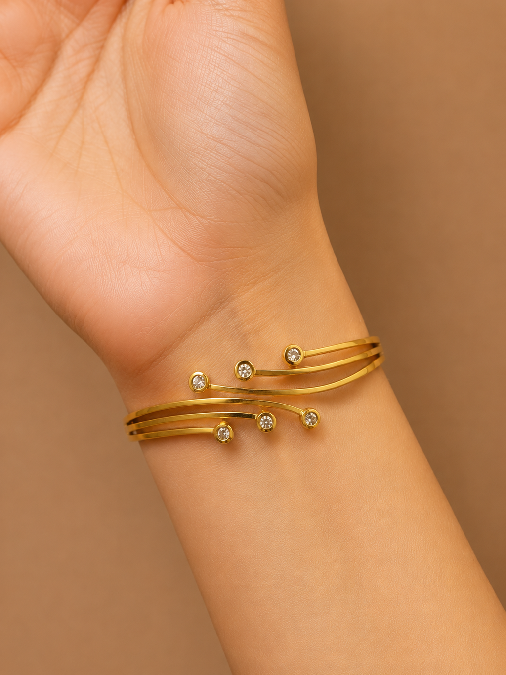 Crossover Kada Bracelet