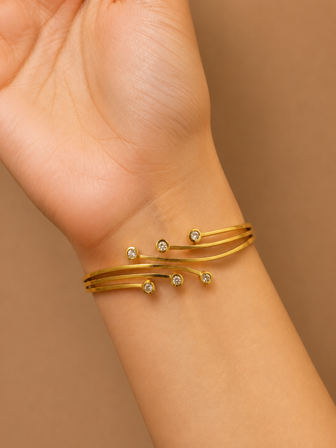 Crossover Kada Bracelet